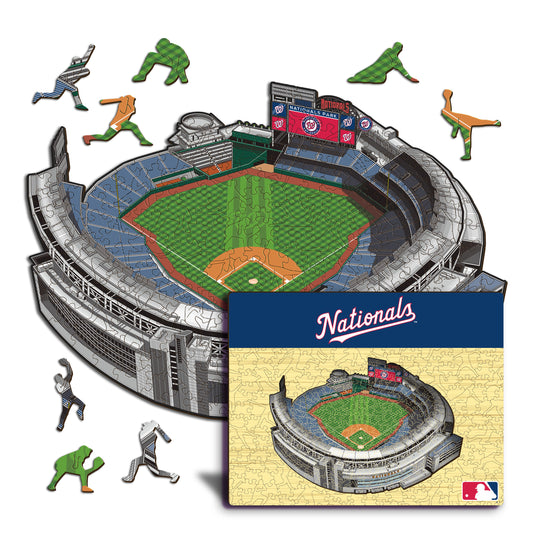 Washington Nationals™ Nationals Park - Holzpuzzle