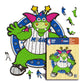 Orlando Magic™ Maskottchen - Holzpuzzle