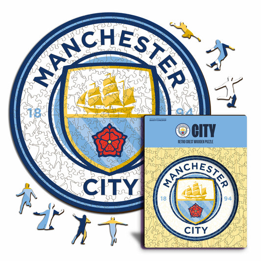 Manchester City FC® Logo - Holzpuzzle