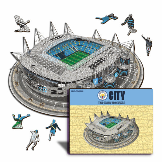 Man City FC® Etihad Stadium - Holzpuzzle