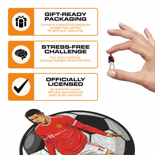 Cristiano Ronaldo Holzpuzzle
