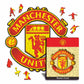 Manchester United FC® Logo - Holzpuzzle
