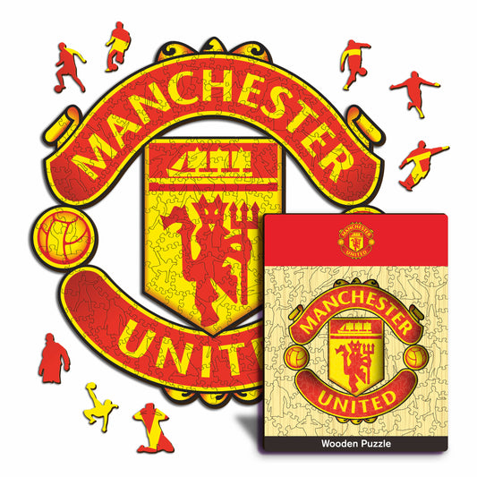 Manchester United FC® Logo - Holzpuzzle