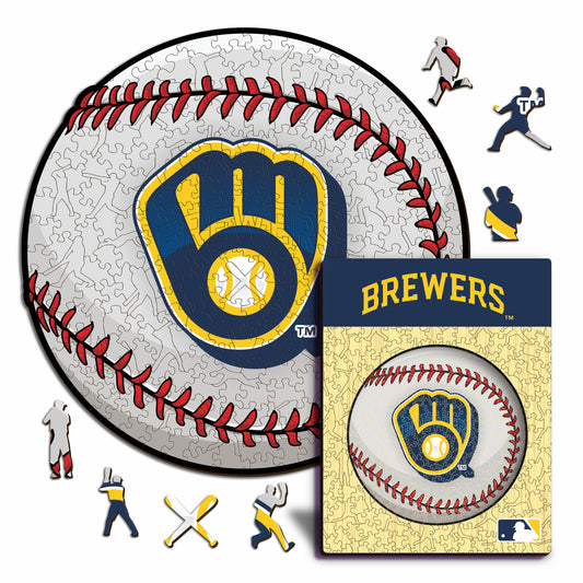 Milwaukee Brewers™ - Holzpuzzle