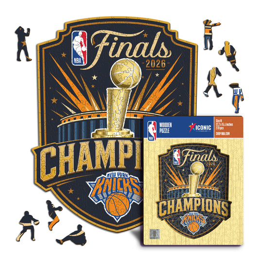 New York Knicks™ 2026 NBA Champions - Holzpuzzle