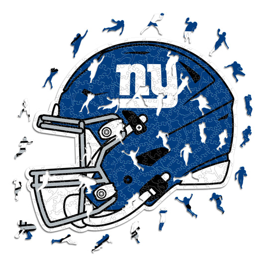 New York Giants™ Helm - Holzpuzzle