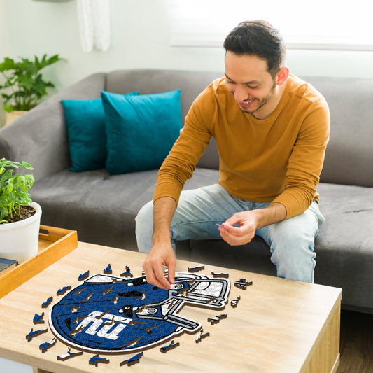 New York Giants™ Helm - Holzpuzzle