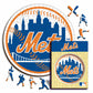 New York Mets™ Logo - Holzpuzzle