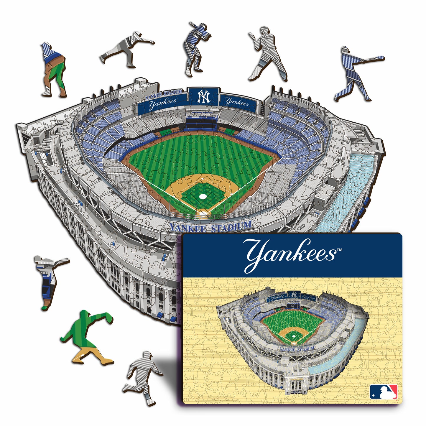 New York Yankees™ Yankee Stadium - Holzpuzzle