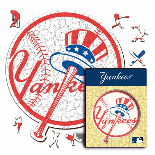 New York Yankees™ Logo - Holzpuzzle