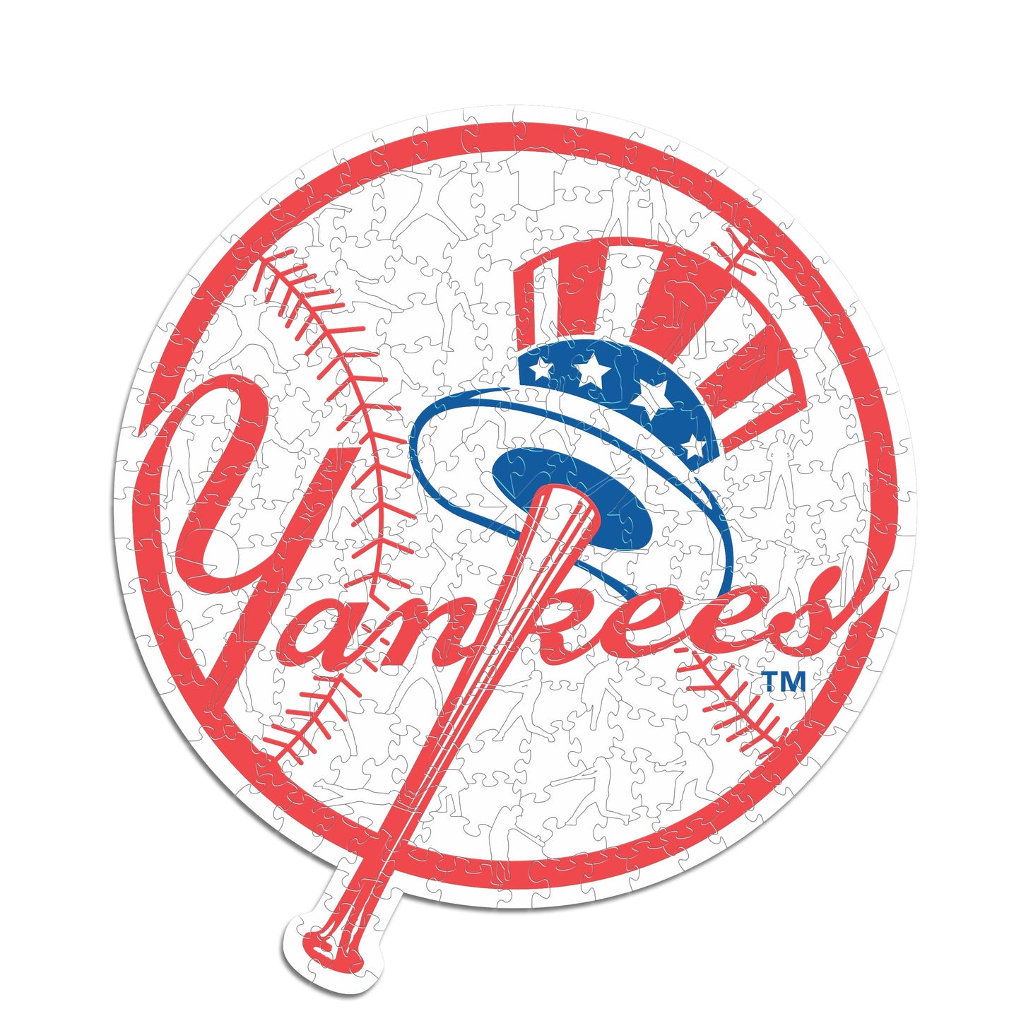 New York Yankees™ Logo - Holzpuzzle