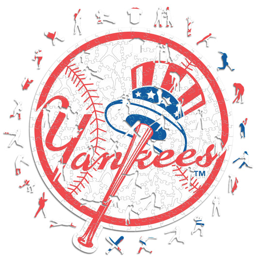 New York Yankees™ Logo - Holzpuzzle