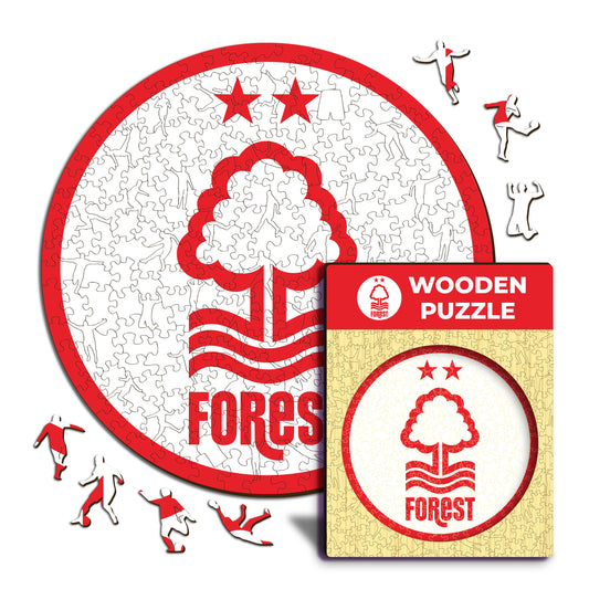 Nottingham Forest FC® Logo - Holzpuzzle