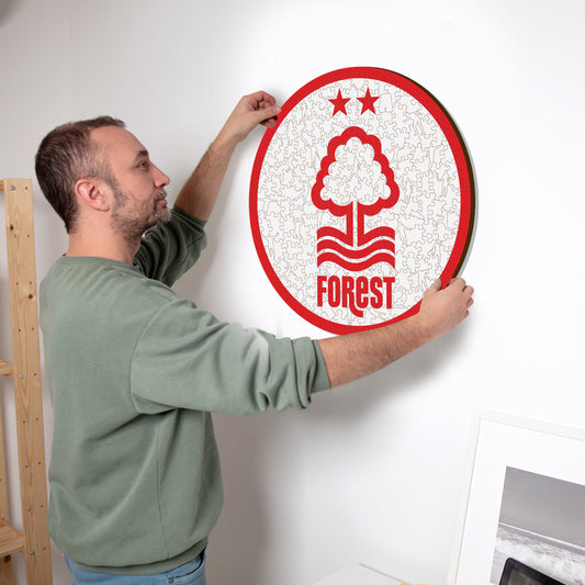 Nottingham Forest FC® Logo - Holzpuzzle