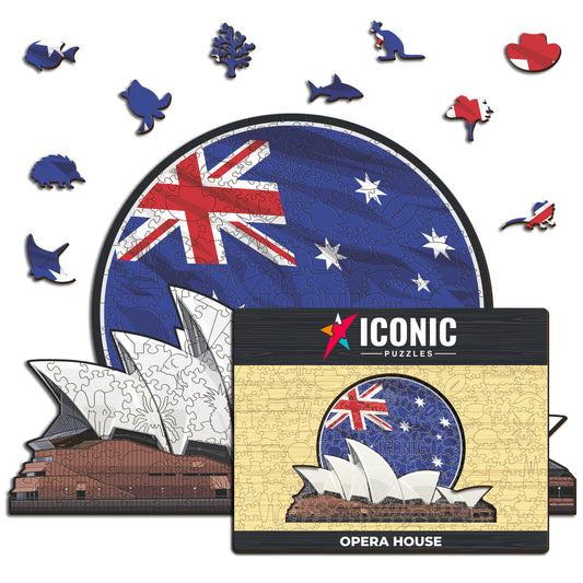 Sydney Opera House - Holzpuzzle