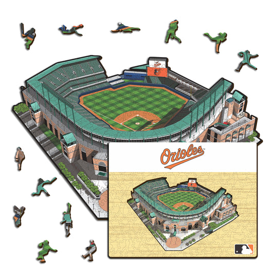 Baltimore Orioles™ Oriole Park at Camden Yards - Holzpuzzle