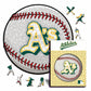 Oakland Athletics™ - Holzpuzzle