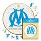 Olympique de Marseille® Logo - Holzpuzzle