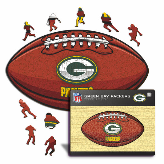 Green Bay Packers™ Football - Holzpuzzle