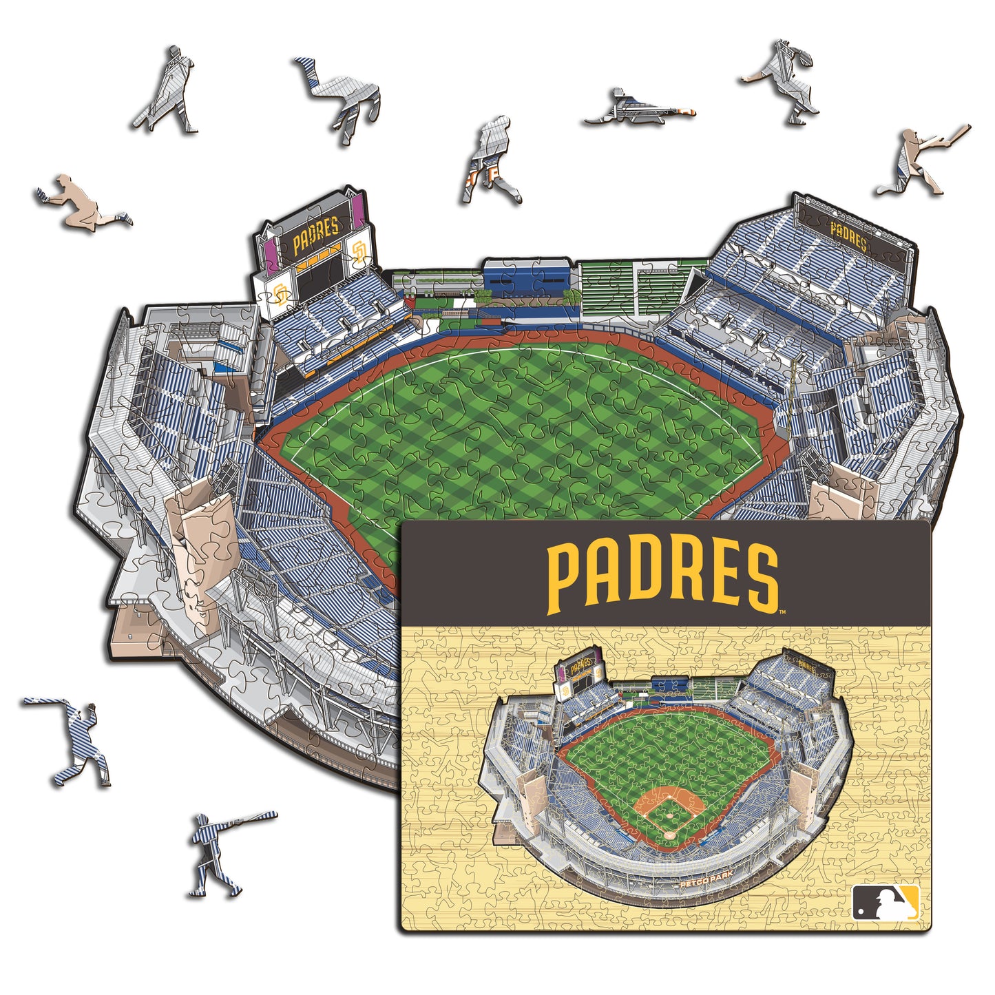 San Diego Padres™ Petco Park - Holzpuzzle