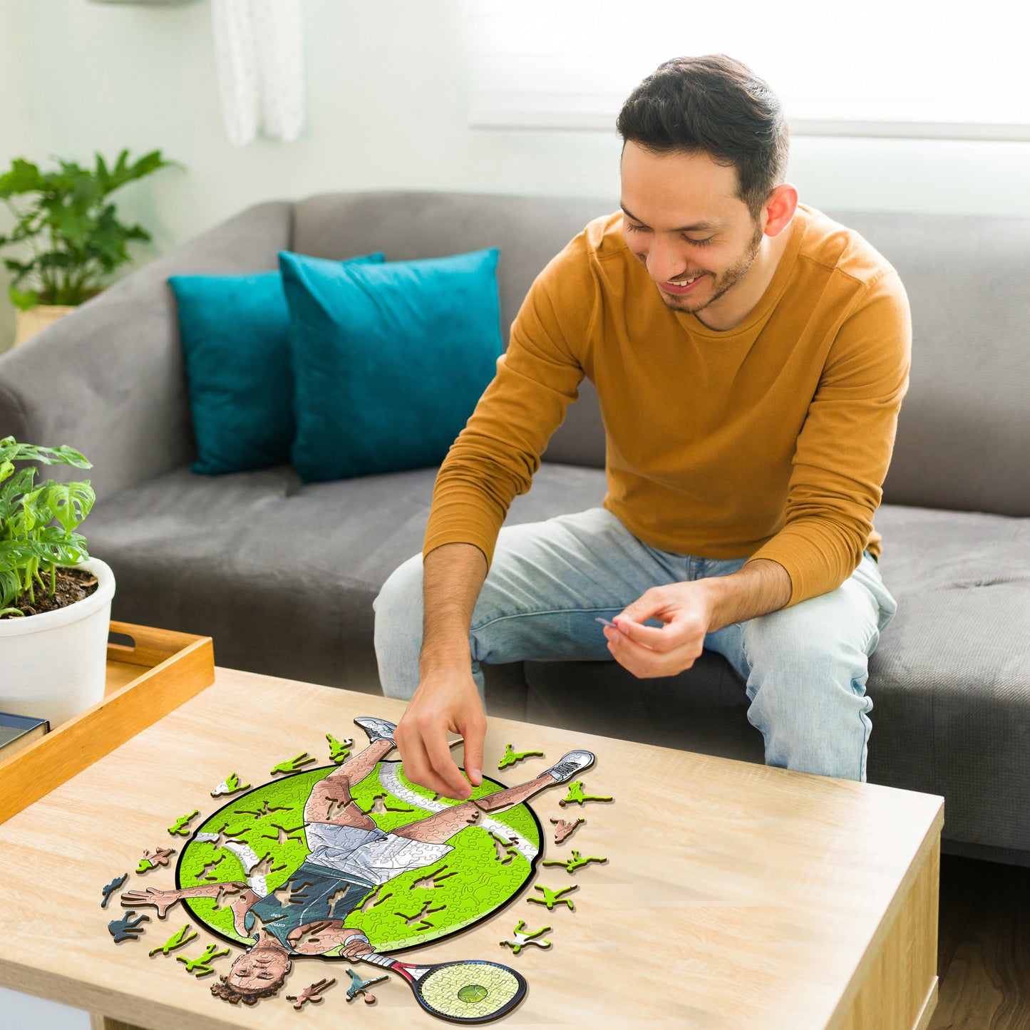 Jasmine Paolini - Holzpuzzle