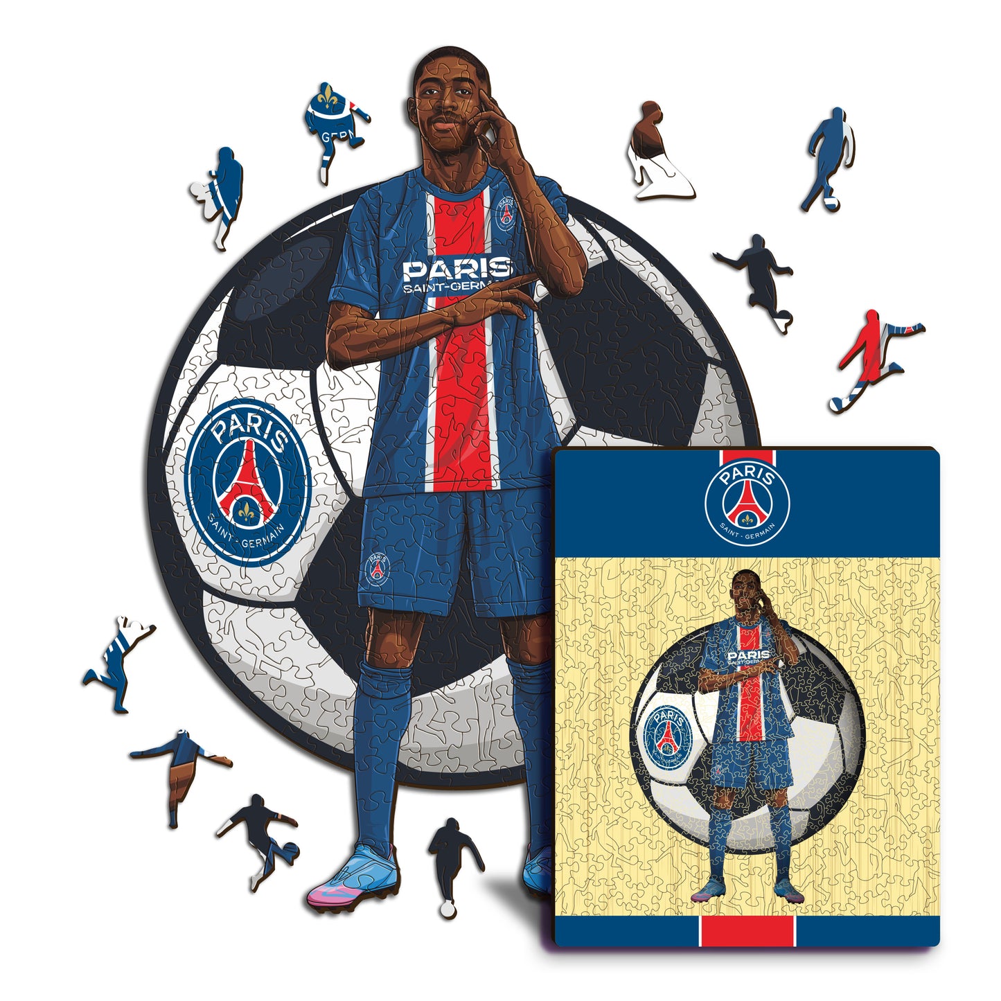 Ousmane Dembélé - Holzpuzzle
