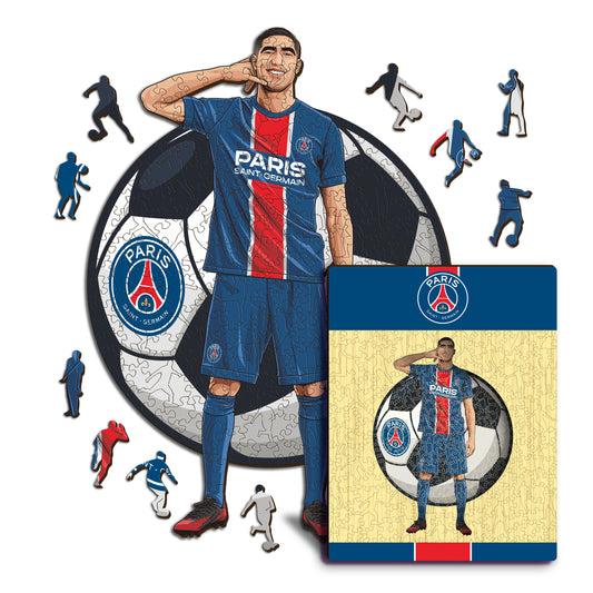 Achraf Hakimi - Holzpuzzle