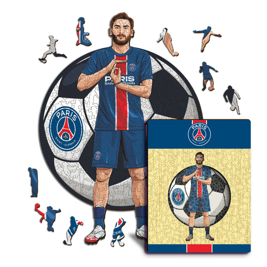 Khvicha Kvaratskhelia - Holzpuzzle