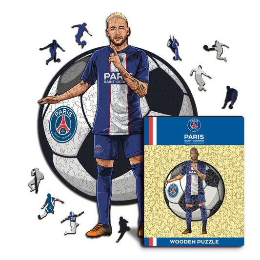 Neymar Jr. - Holzpuzzle