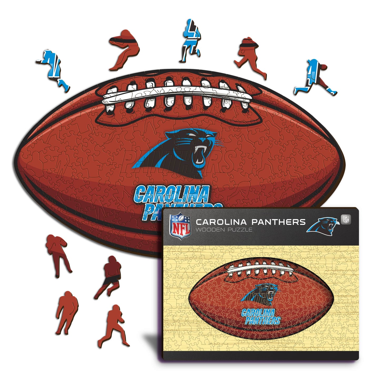 Carolina Panthers™ Football - Holzpuzzle