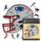 New England Patriots™ Helm - Holzpuzzle