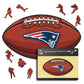 New England Patriots™ Football - Holzpuzzle