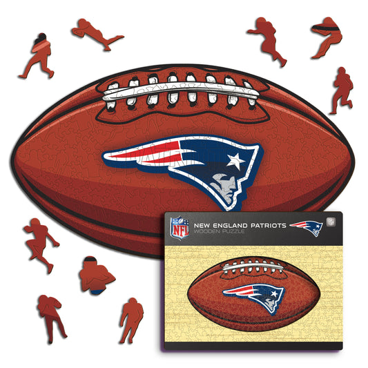 New England Patriots™ Football - Holzpuzzle