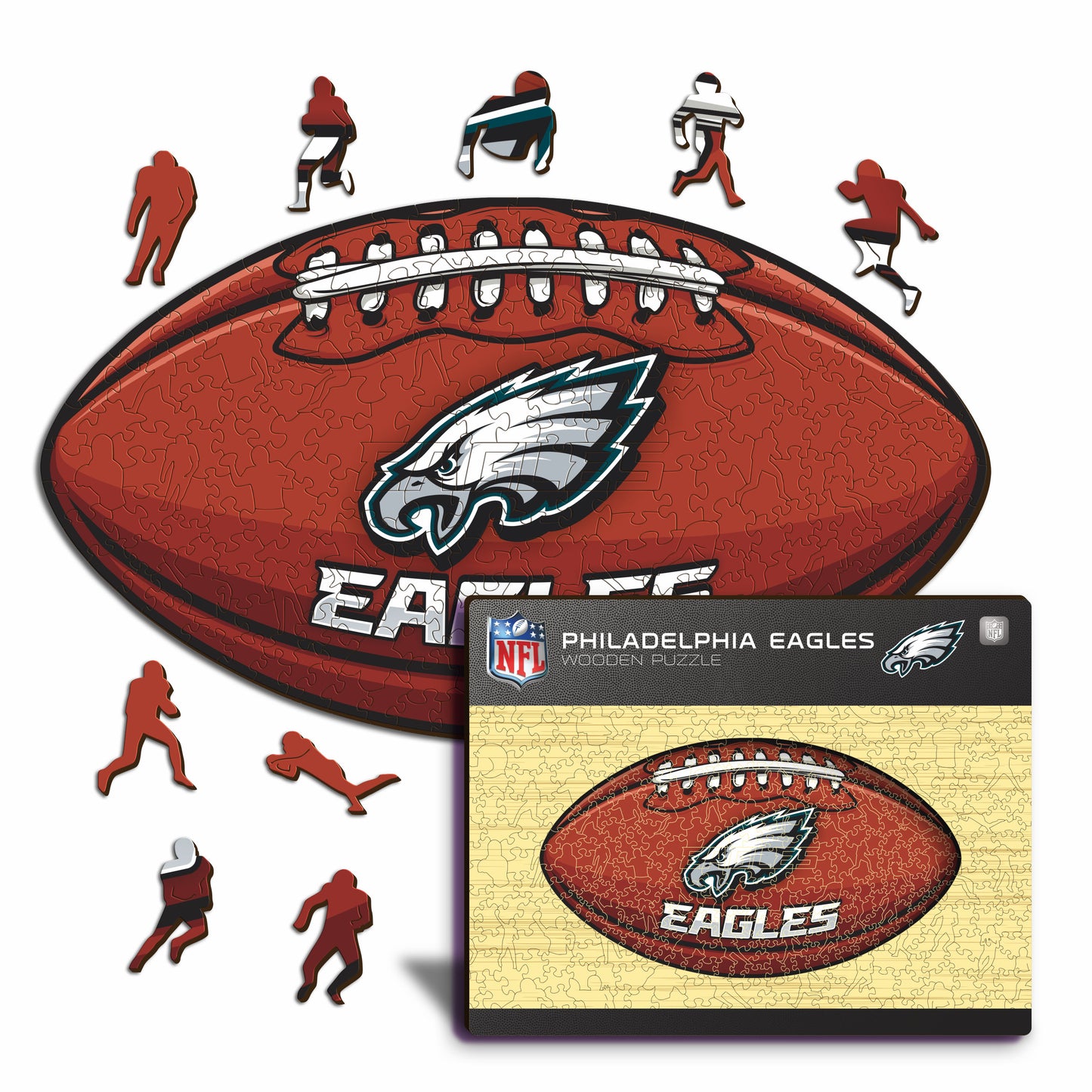 Philadelphia Eagles™ Football - Holzpuzzle