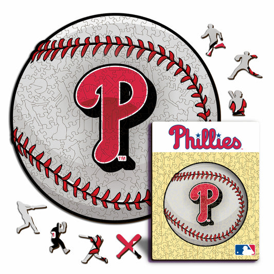 Philadelphia Phillies™ Baseball - Holzpuzzle
