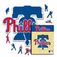 Philadelphia Phillies™ Logo - Holzpuzzle