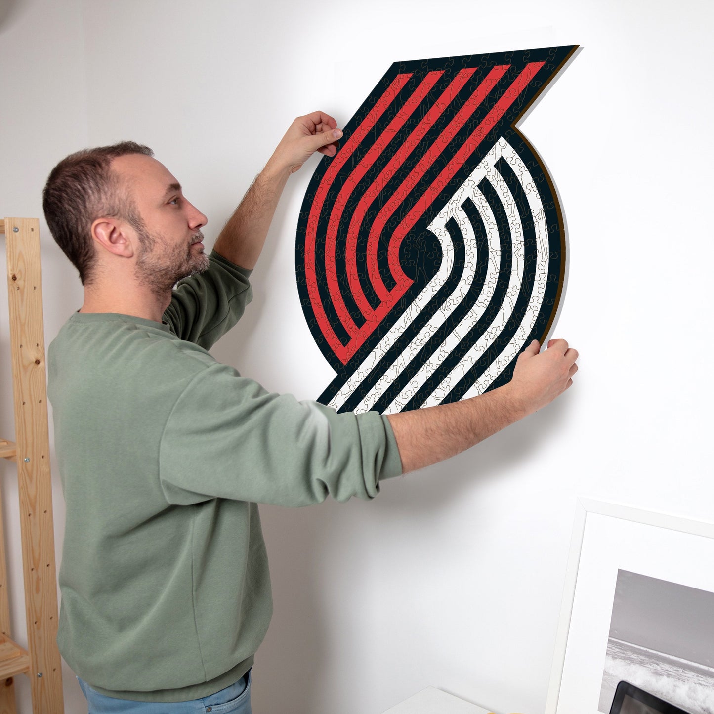 Portland Trail Blazers™ Logo - Holzpuzzle