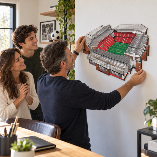 Liverpool FC® Anfield Stadium Holzpuzzle