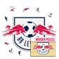 RB Leipzig® Logo - Holzpuzzle