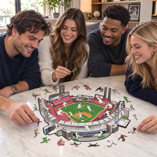 Cincinnati Reds™ Great American Ball Park - Holzpuzzle