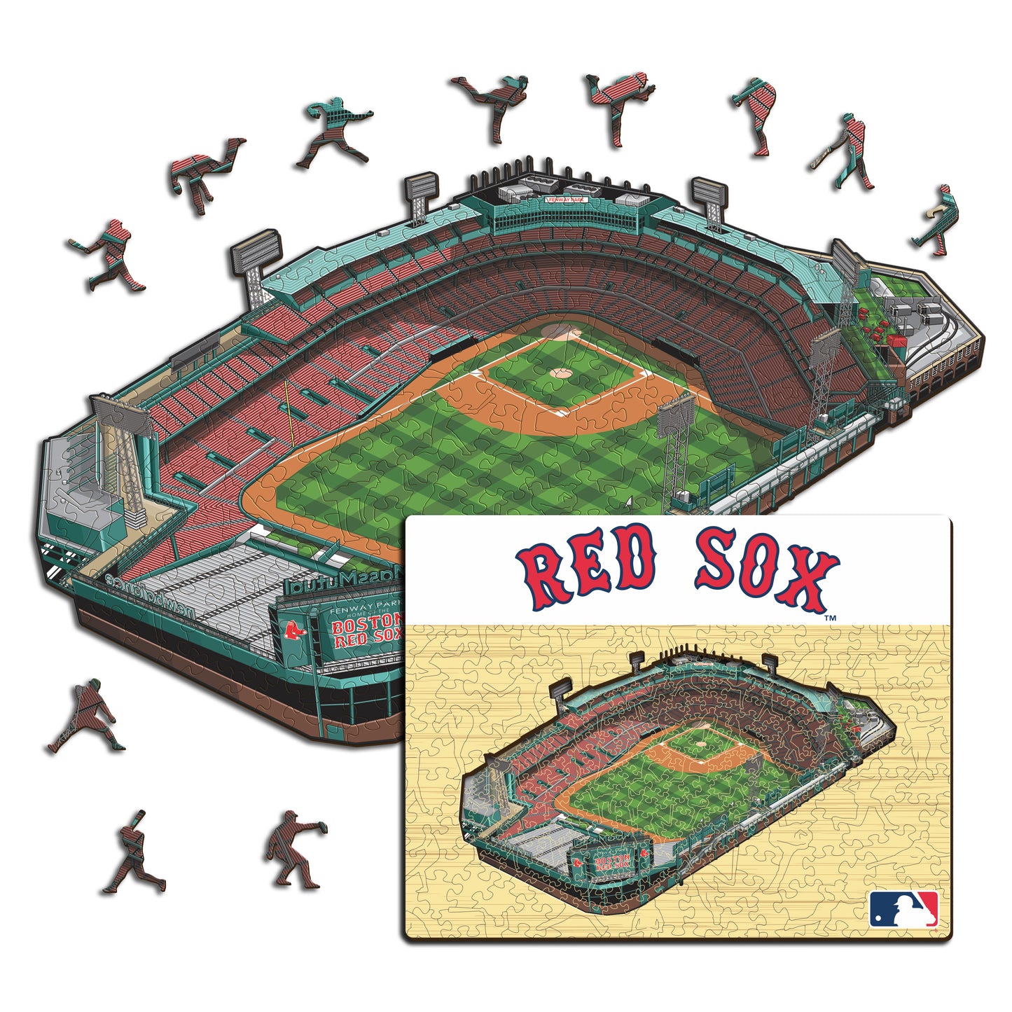 Boston Red Sox™ Fenway Park - Holzpuzzle