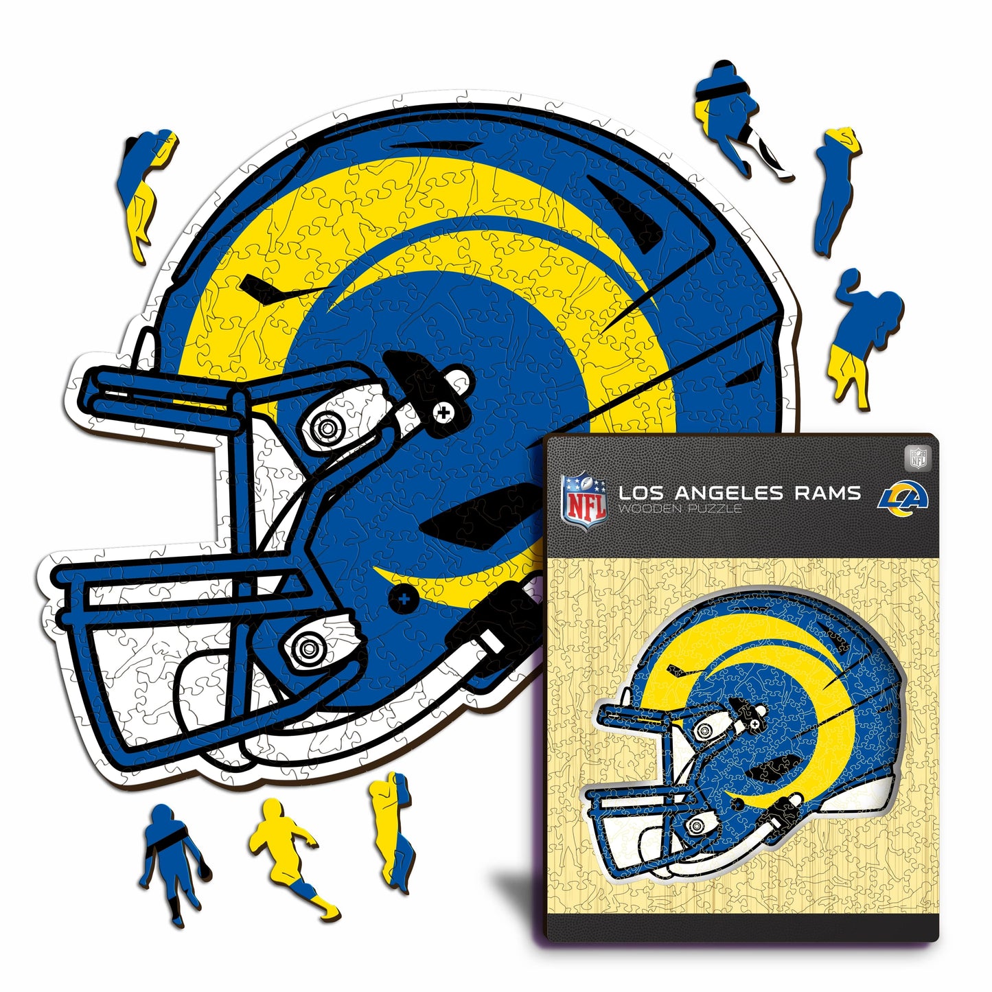 Los Angeles Rams™ Helm - Holzpuzzle