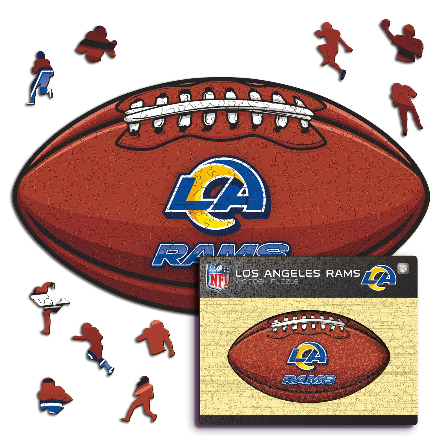 Los Angeles Rams™ Football - Holzpuzzle
