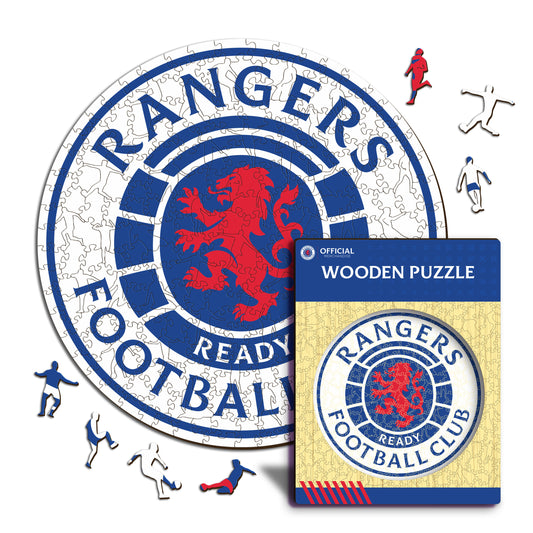 Glasgow Rangers FC® Logo - Holzpuzzle