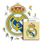 Real Madrid CF® Logo - Holzpuzzle
