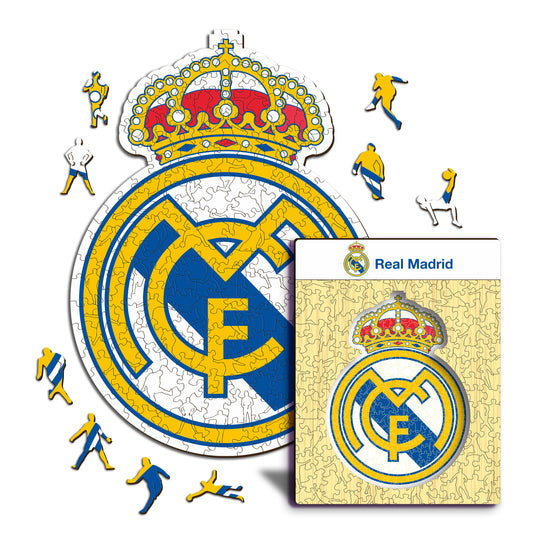 Real Madrid CF® Logo - Holzpuzzle