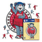 Houston Rockets™ Maskottchen - Holzpuzzle