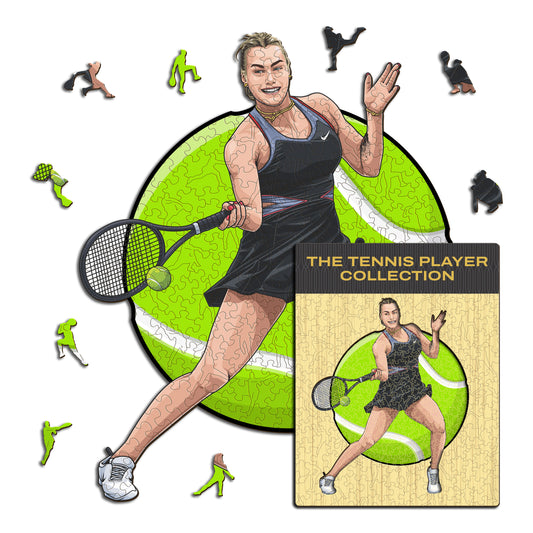 Aryna Sabalenka - Holzpuzzle
