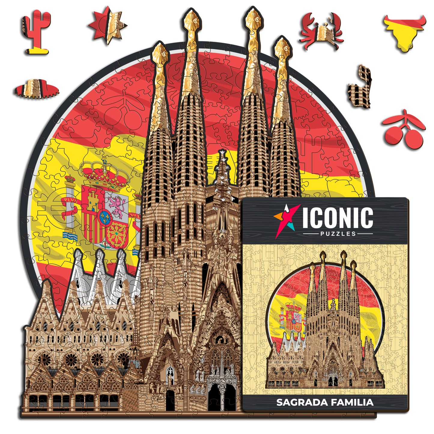Sagrada Família - Holzpuzzle