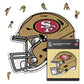 San Francisco 49ers™ Helm - Holzpuzzle